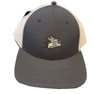 New FootJoy Air Mail Grey/White Mesh Trucker Adjustable Snapback Hat